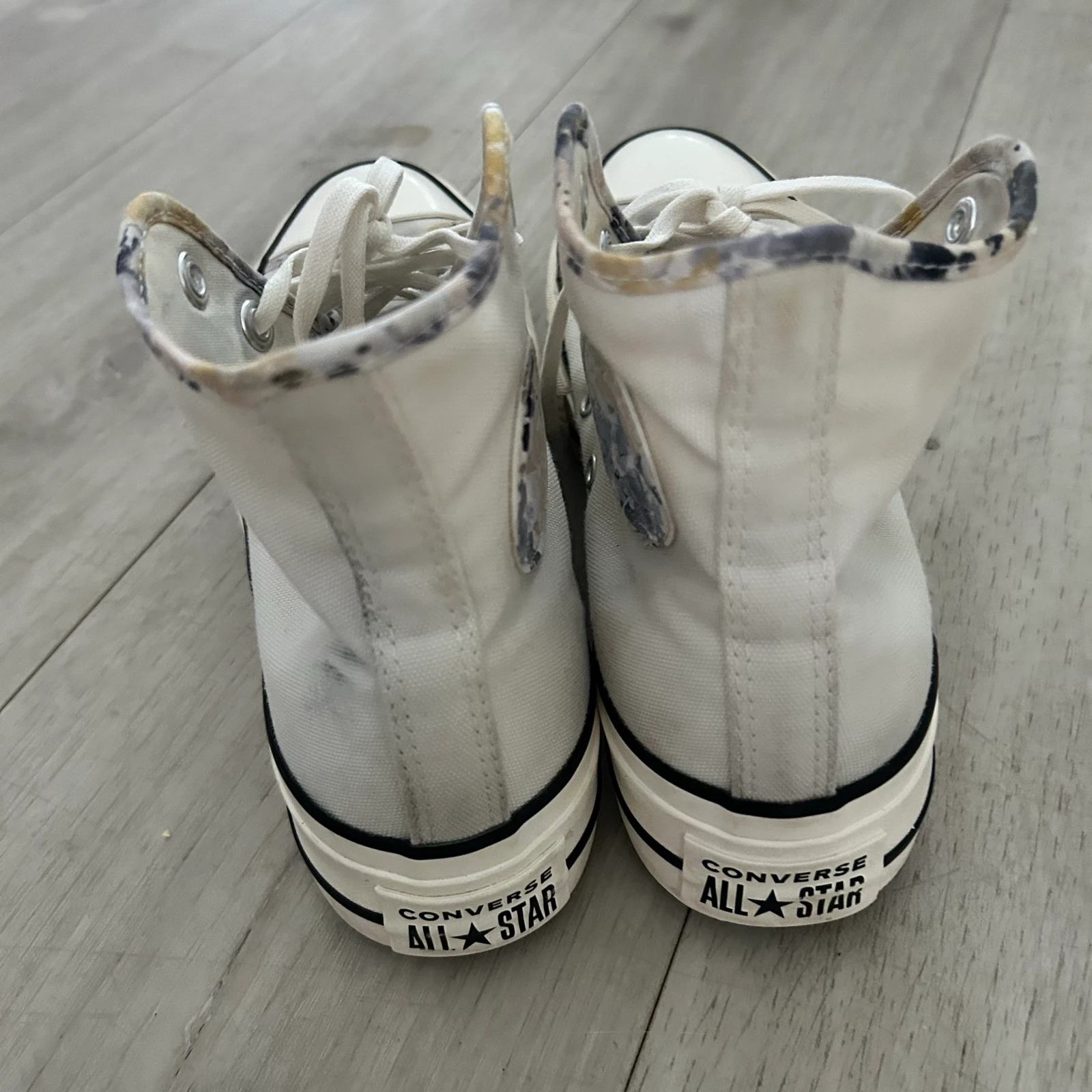 Converse All Star Lift / Platform High Top Sneakers Ecru / White – Size 38 – photo 11